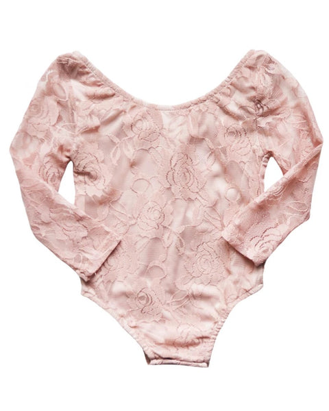 Mauve Lace Leotard