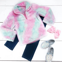 Pink Cotton Candy Pullover