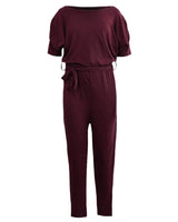 Burgundy Jumpsuit