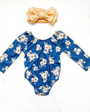 Royal Daisy Leotard