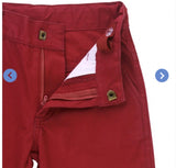 Cranberry Straight Chino Pants