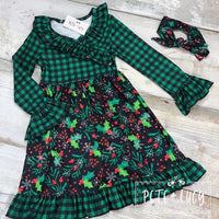Green Mistletoe Dress