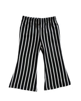 Black & White Stripe Bell Bottoms