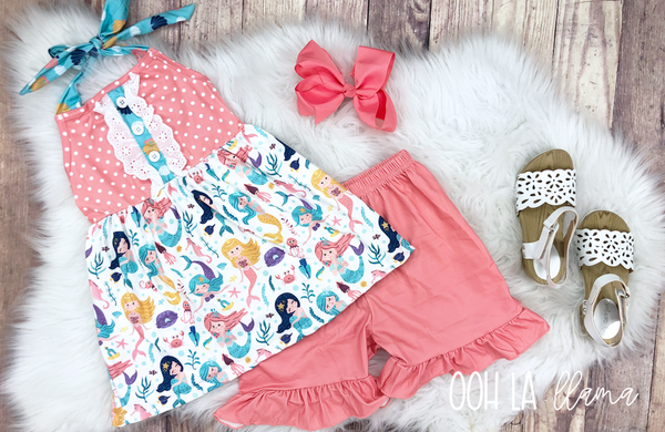 Mermaid Short Set