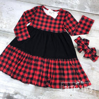 Red Buffalo Plaid Dress