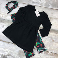 Green Mistletoe Pants Set