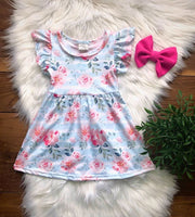 Baby Blue Stripe Dress