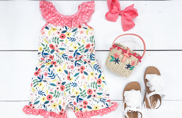 Floral Summer Romper